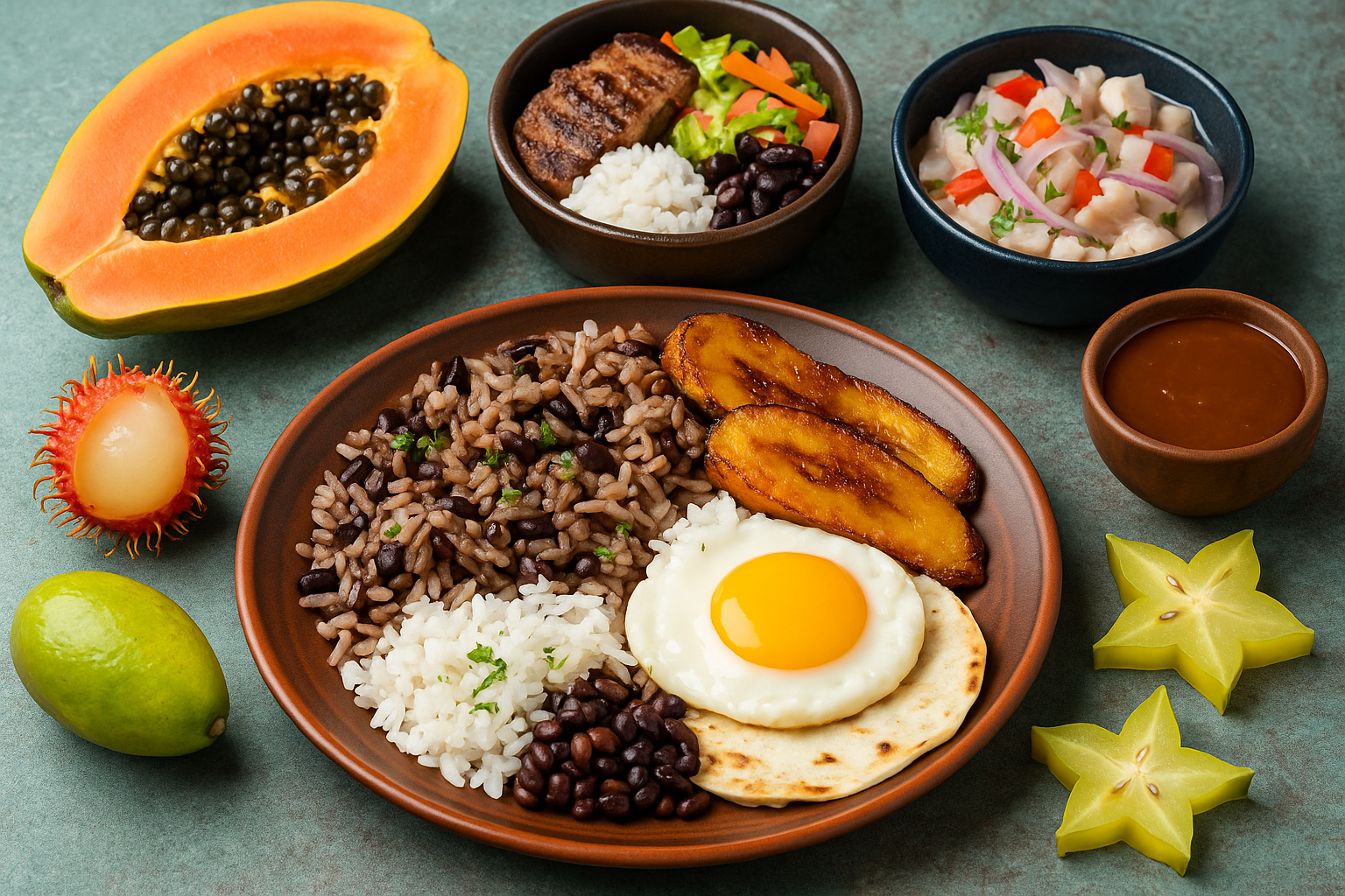 Cosa si Mangia in Costa Rica: Piatti Tipici, Frutti Esotici e Cucina Caraibica